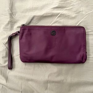 Lululemon Wallet / Wristlet - Burgundy